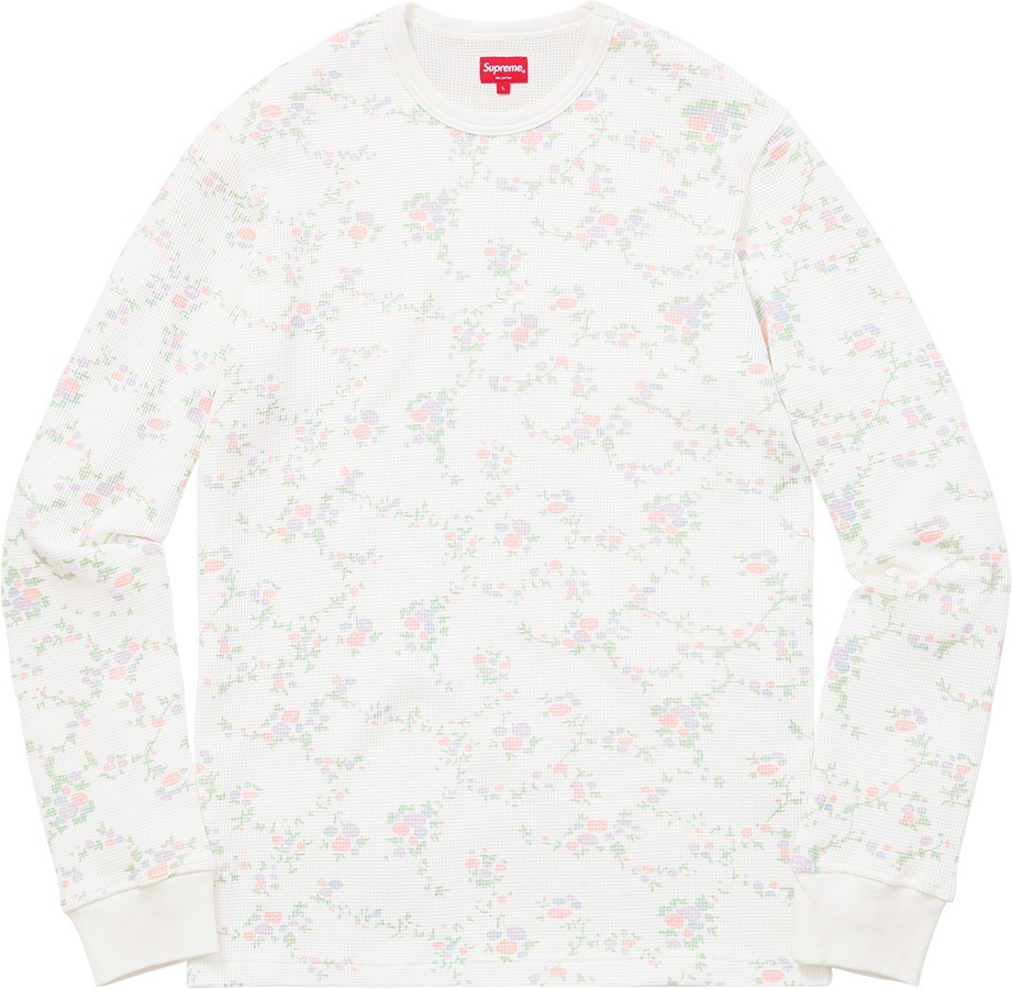 Floral Waffle Thermal view 2